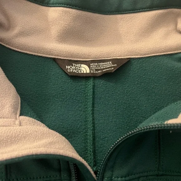 The North Face Men's Green Zip Up Jacket - Picture 4 of 12